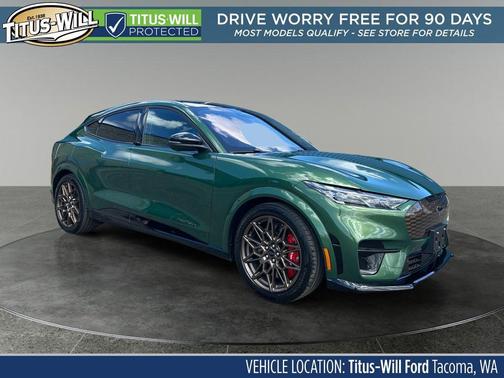 Green Metallic 2025 Ford Mustang Mach-E GT