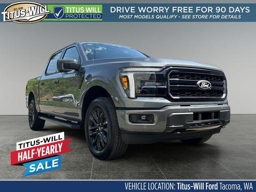 Gray 2026 Ford F-150 Lariat