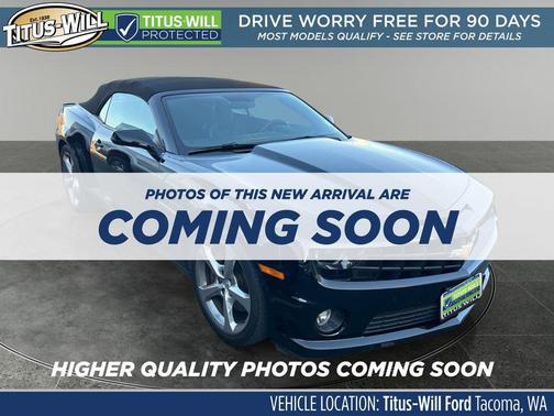 Black 2013 Chevrolet Camaro 2SS
