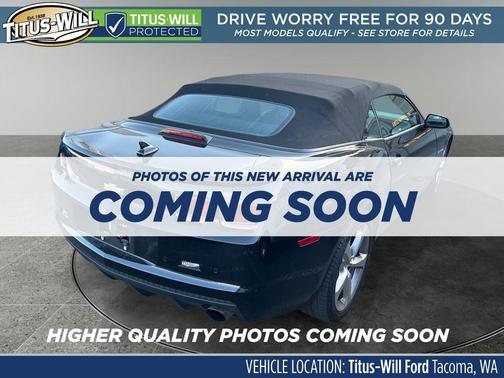 Black 2013 Chevrolet Camaro 2SS