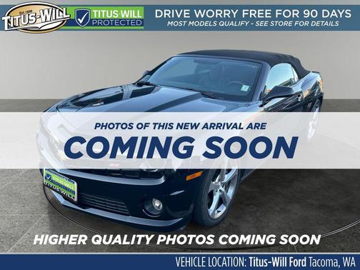 Black 2013 Chevrolet Camaro 2SS