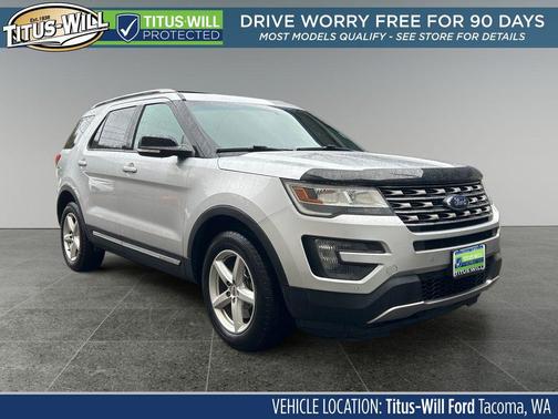 Ingot Silver 2016 Ford Explorer XLT