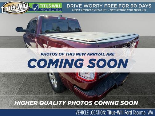 Delmonico Red Pearlcoat 2020 RAM 1500 Big Horn/Lone Star