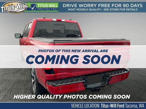 Rapid Red Metallic Tinted Clearcoat 2025 Ford F-150 Lightning Platinum