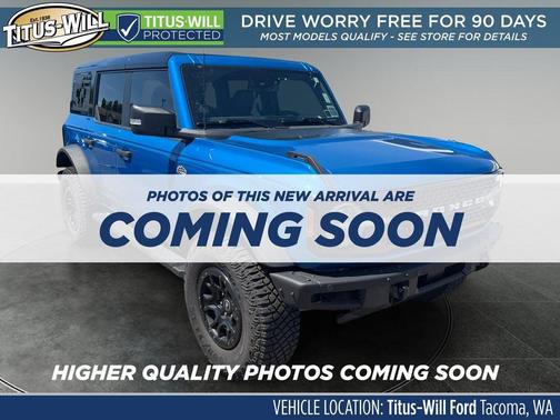 Velocity Blue Metallic 2024 Ford Bronco Wildtrak