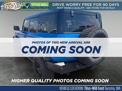 Velocity Blue Metallic 2024 Ford Bronco Wildtrak