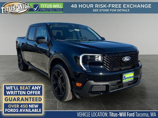 Shadow Black 2026 Ford Maverick Lariat