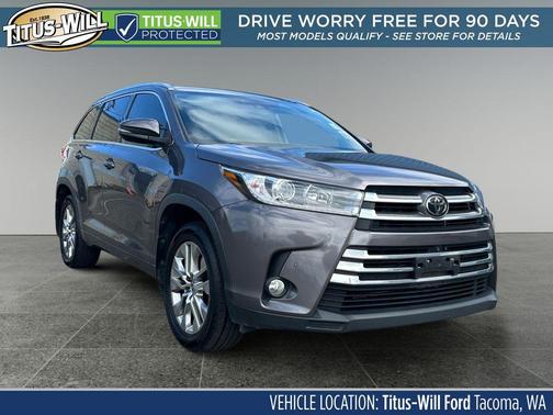 Predawn Gray Mica 2018 Toyota Highlander Limited Platinum
