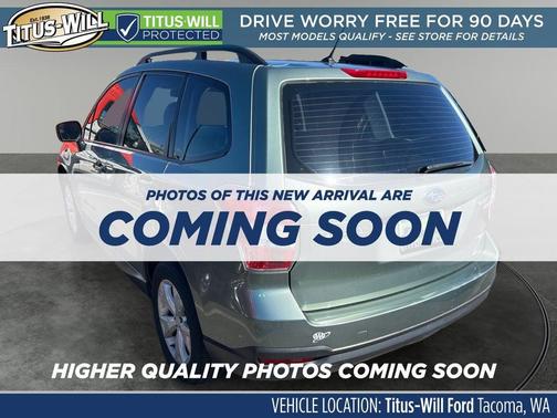 Green Metallic 2015 Subaru Forester 2.5i
