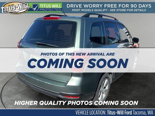 Green Metallic 2015 Subaru Forester 2.5i