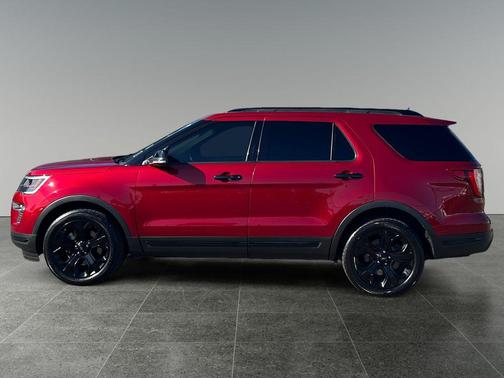 Ruby Red Metallic Tinted Clearcoat 2019 Ford Explorer Sport