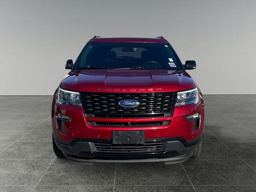 Ruby Red Metallic Tinted Clearcoat 2019 Ford Explorer Sport