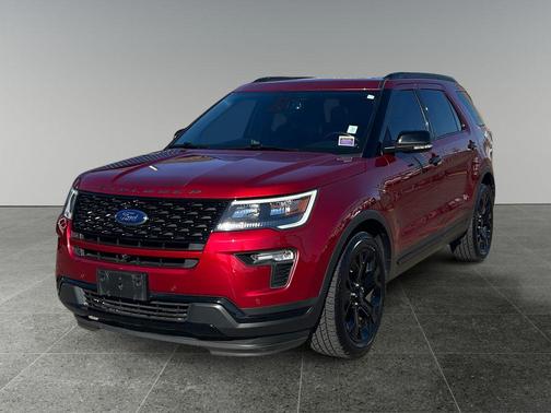 Ruby Red Metallic Tinted Clearcoat 2019 Ford Explorer Sport