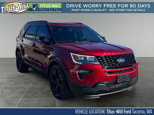 Ruby Red Metallic Tinted Clearcoat 2019 Ford Explorer Sport