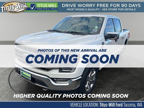 Star White Metallic Tri-Coat 2022 Ford F-150 Lariat