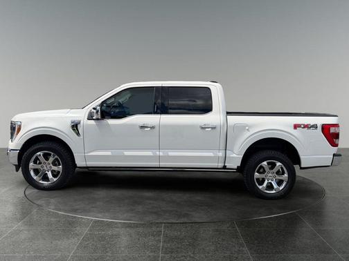Star White Metallic Tri-Coat 2022 Ford F-150 Lariat
