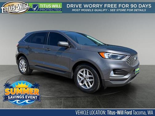 Gray Metallic 2023 Ford Edge SEL