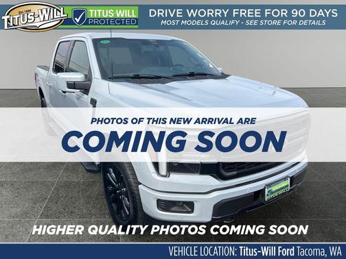 White 2025 Ford F-150 Lariat
