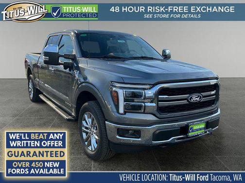 Carbonized Gray Metallic 2025 Ford F-150 Lariat Truck