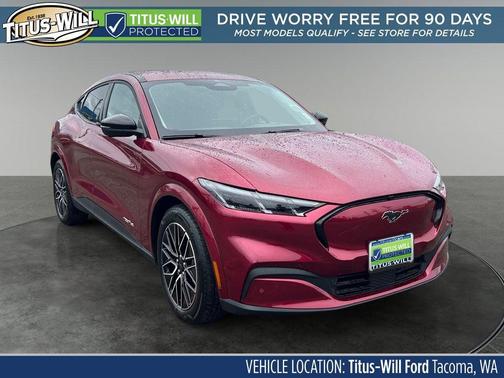 Molten Magenta Metallic Tinted Clearcoat 2025 Ford Mustang Mach-E Premium