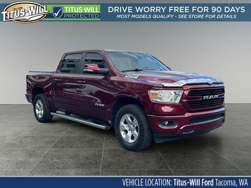 Delmonico Red Pearlcoat 2020 RAM 1500 Big Horn/Lone Star