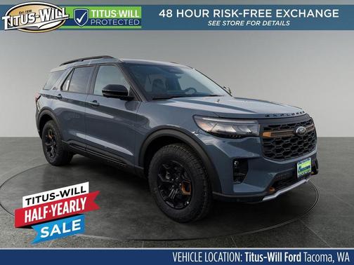 Vapor Blue Metallic 2026 Ford Explorer Tremor