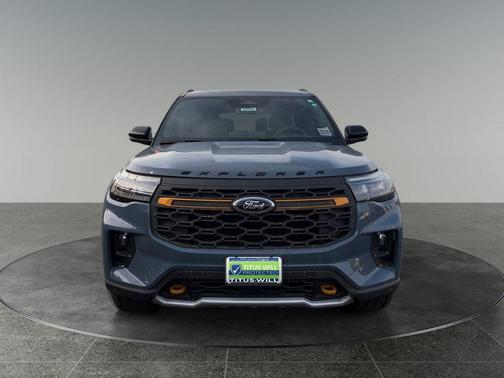 Vapor Blue Metallic 2026 Ford Explorer Tremor