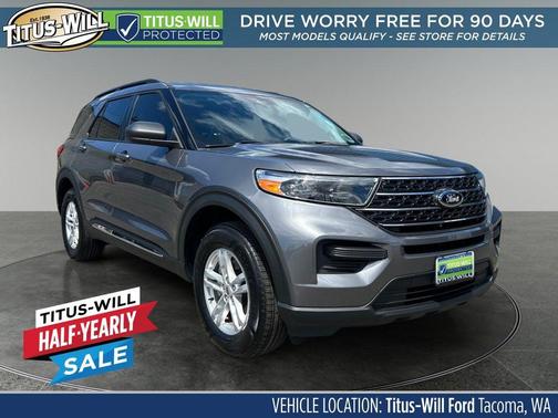 Carbonized Gray Metallic 2022 Ford Explorer XLT