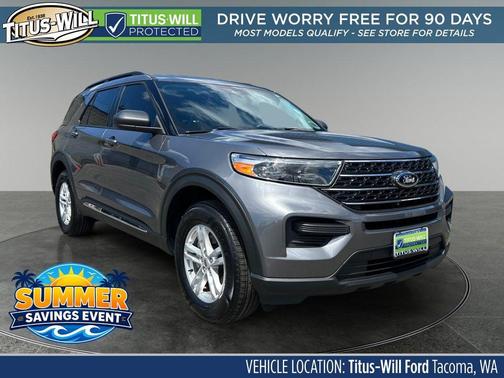 Carbonized Gray Metallic 2022 Ford Explorer XLT