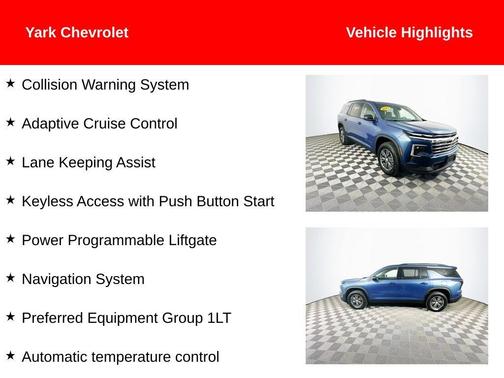 2025 Chevrolet Traverse LT