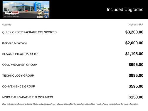 2019 Jeep Wrangler Unlimited Sport