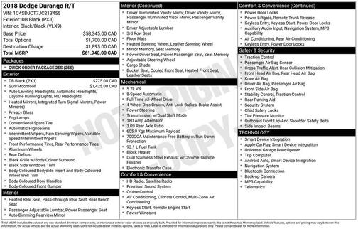 2018 Dodge Durango R/T