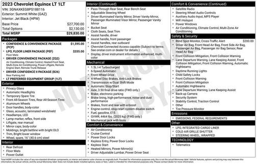 2023 Chevrolet Equinox 1LT
