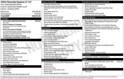 2024 Chevrolet Equinox LT