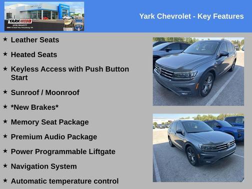 2018 Volkswagen Tiguan 2.0T SEL Premium