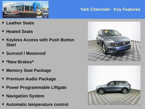 2018 Volkswagen Tiguan 2.0T SEL Premium