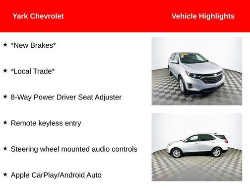 Silver Ice Metallic 2021 Chevrolet Equinox 1LT