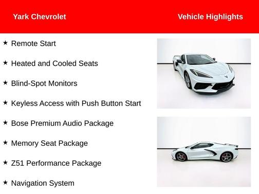 2022 Chevrolet Corvette Stingray w/2LT