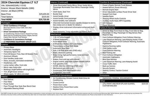 2024 Chevrolet Equinox LT