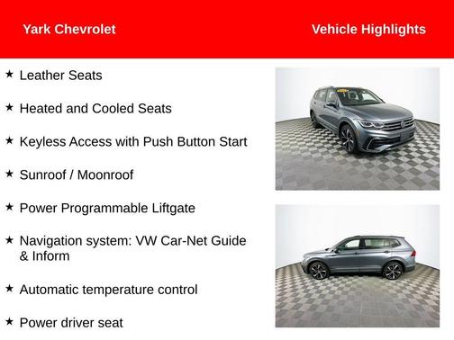 2022 Volkswagen Tiguan 2.0T SEL R-Line