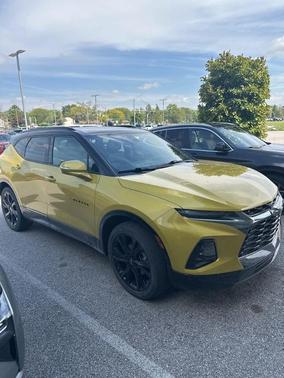 Nitro Yellow 2022 Chevrolet Blazer RS