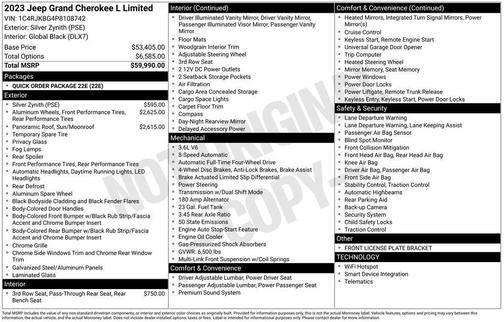 2023 Jeep Grand Cherokee L Limited