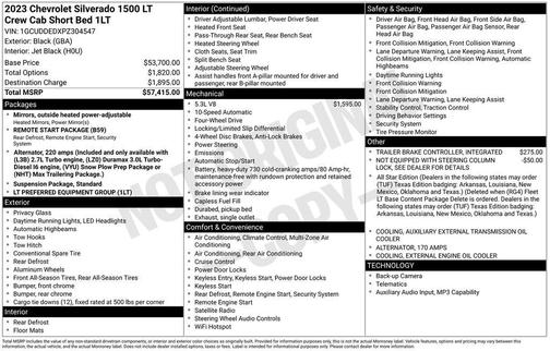 2023 Chevrolet Silverado 1500 LT