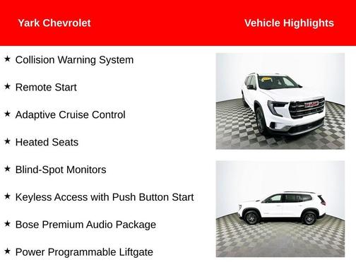 2025 GMC Acadia Elevation