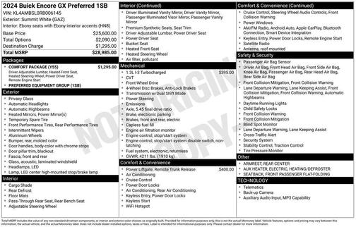 2024 Buick Encore GX Preferred