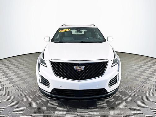 Crystal White Tri-Coat 2024 Cadillac XT5 Sport