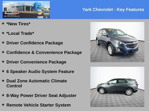 Nightfall Gray Metallic 2018 Chevrolet Equinox 1LT