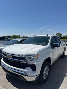Summit White 2023 Chevrolet Silverado 1500 LT