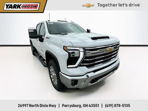 Summit White 2026 Chevrolet Silverado 2500 LTZ