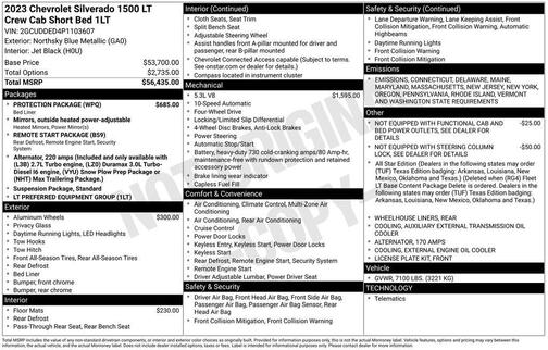 2023 Chevrolet Silverado 1500 LT